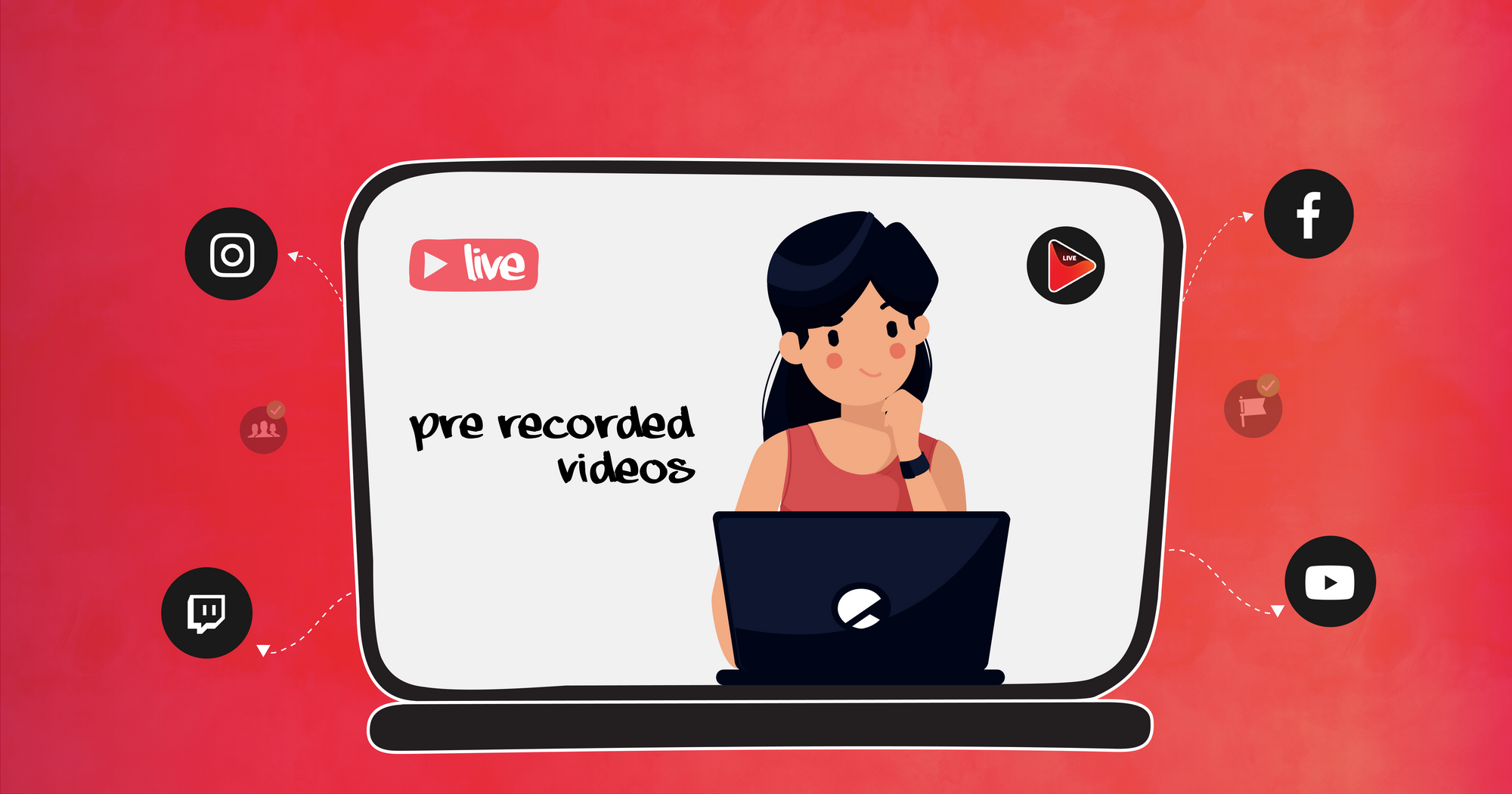 How to live stream pre-recorded videos with OneStream Live