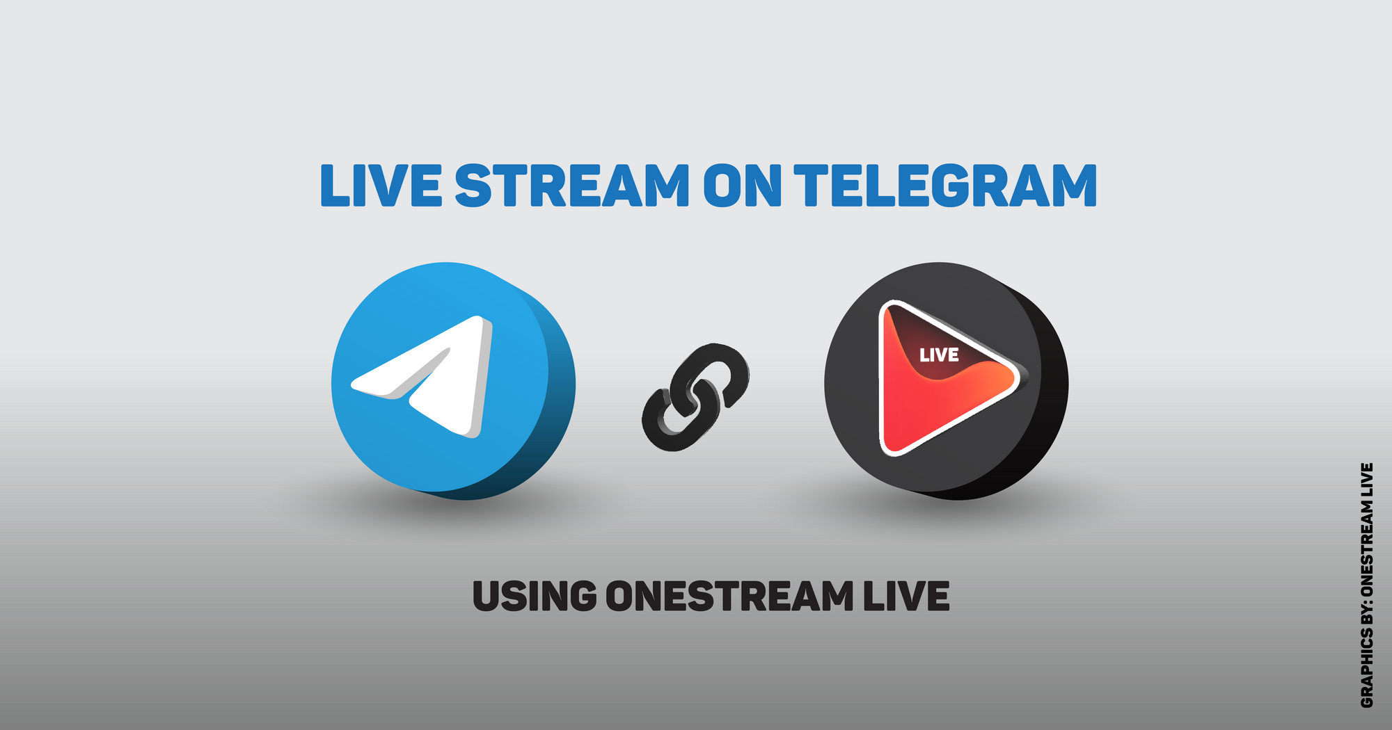 Live stream on Telegram using OneStream Live