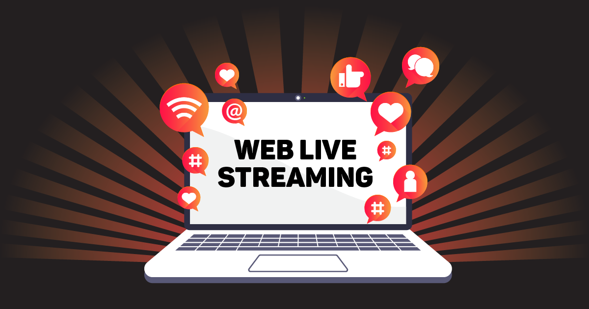 Web live streaming via OneStream Live