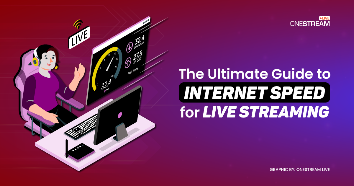 Internet Speed for Live Streaming