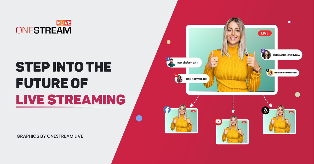 future of live streaming onestream live