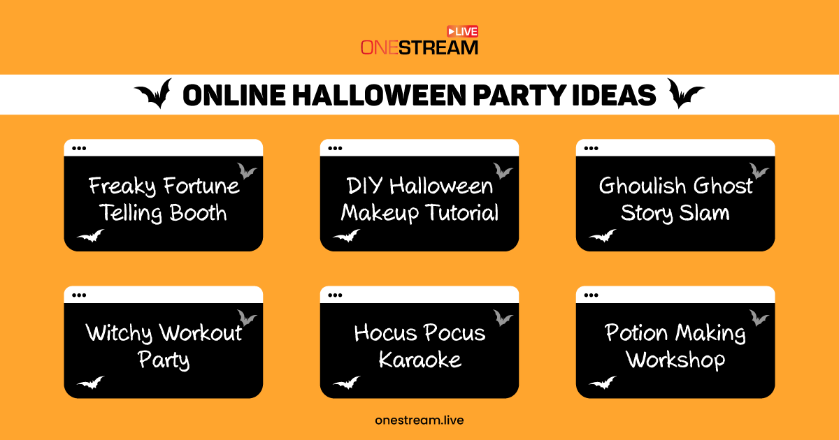 Online Halloween Party Ideas