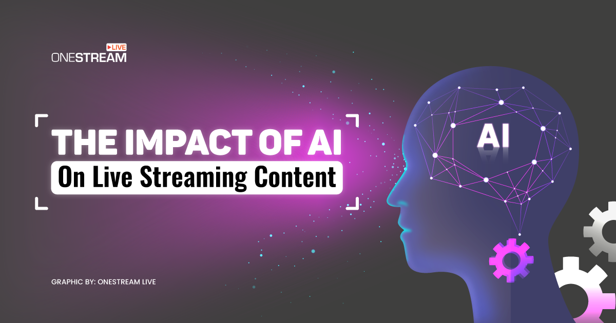 Impact of AI in live streaming