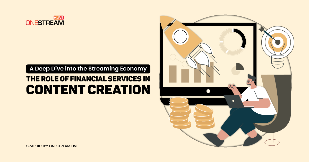 Financial services in content creation