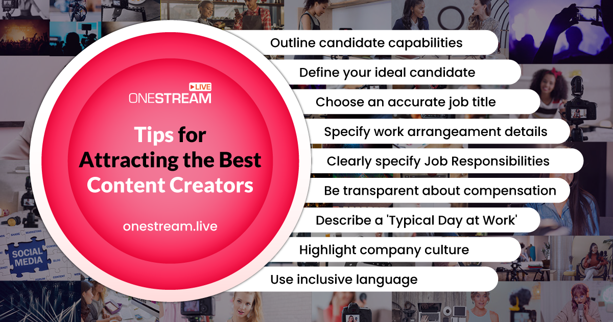 Tips for Attracting the Best Content Creators