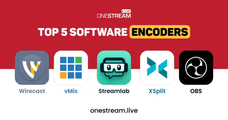 Top 5 RTMP Encoders for Content Creators