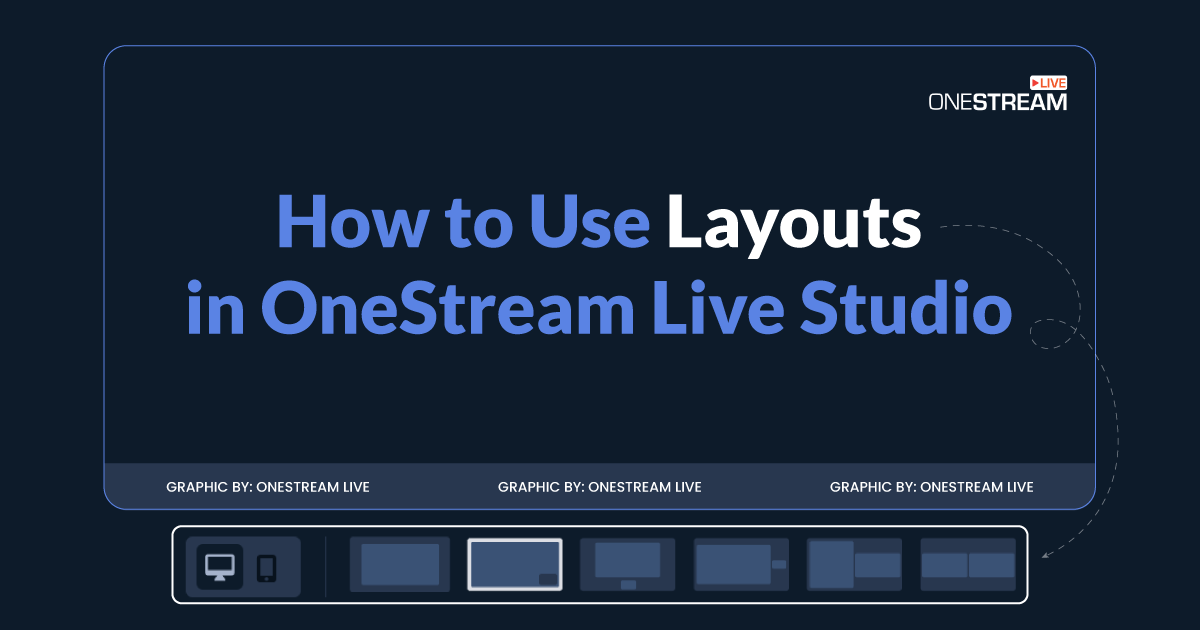 Master Layouts in OneStream Live Studio