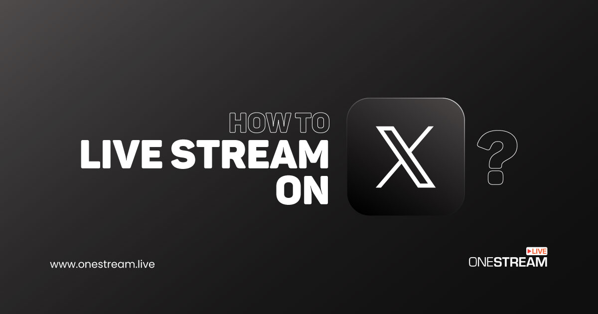 Live Stream on X