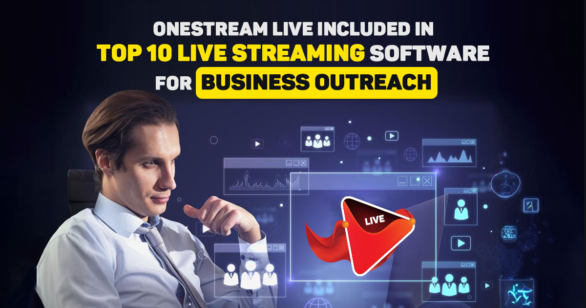 Top Live Streaming Software: OneStream Live Featured in Tekpon