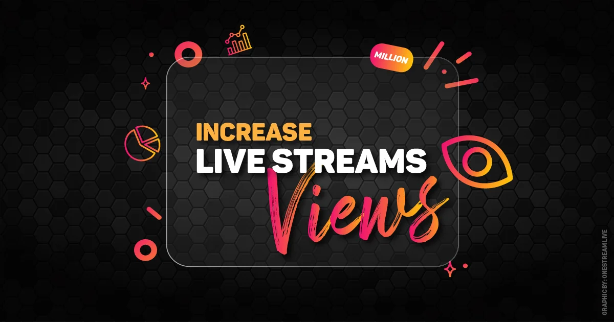 Increase views for live streams