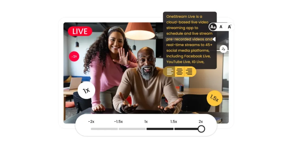 Teleprompter for recording and video editing tips