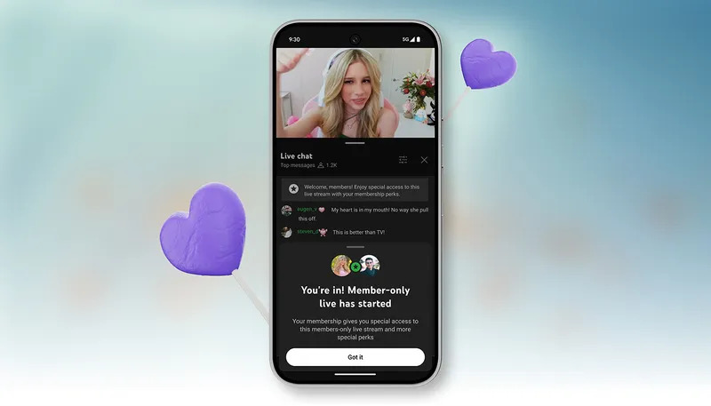 memberships youtube live