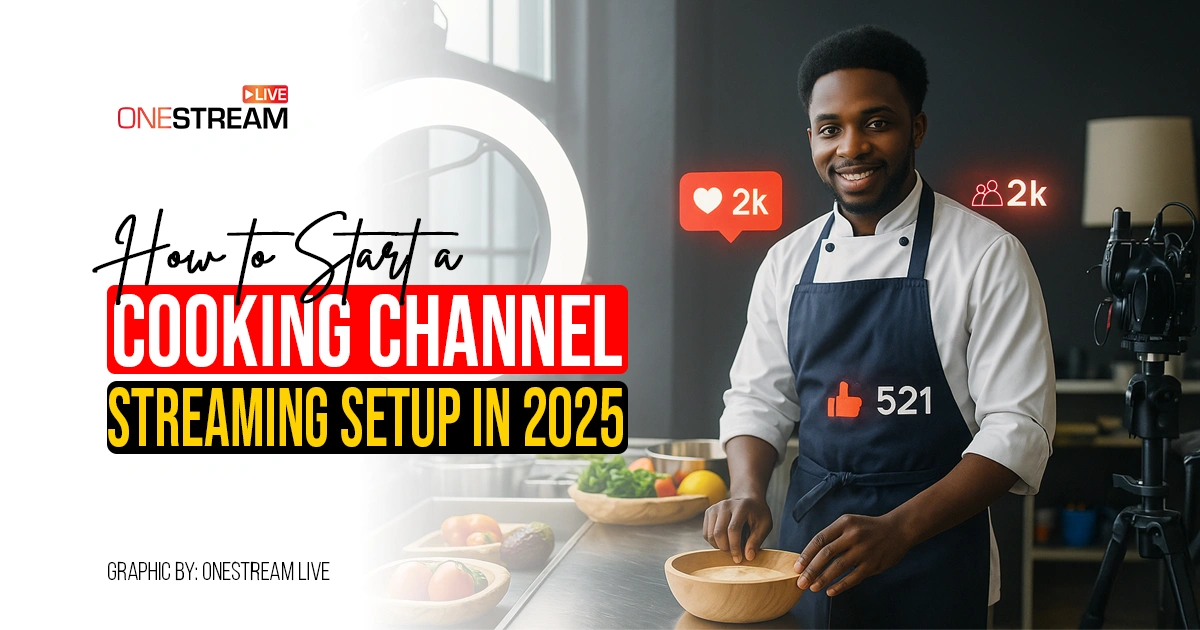 How to Start a Cooking Channel Streaming Setup in 2025