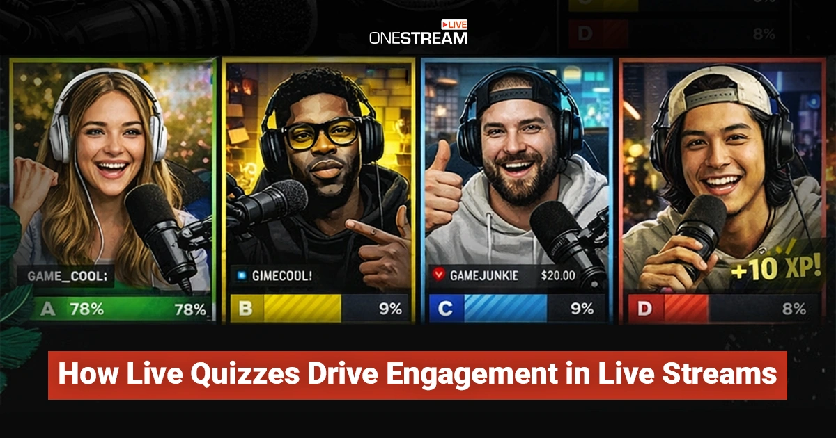 How Live Quizzes Drive Engagement in Live Streams