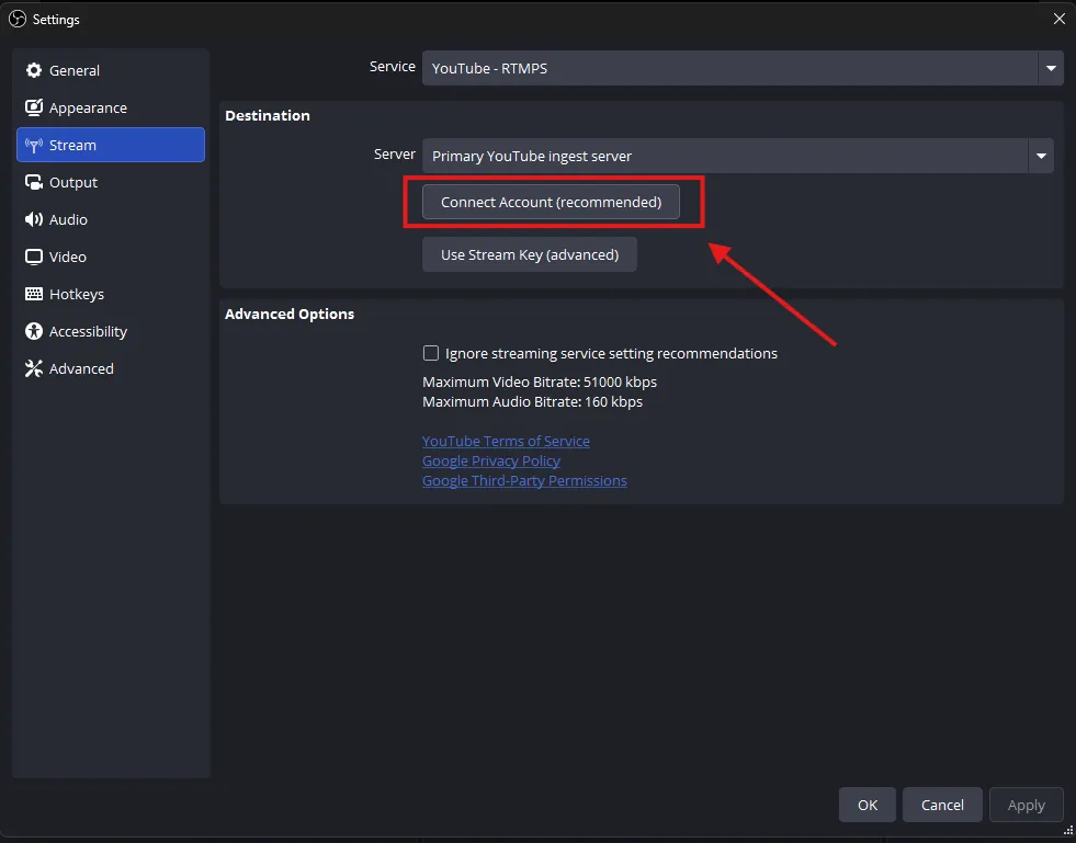 How to Stream on YouTube with OBS in 2026