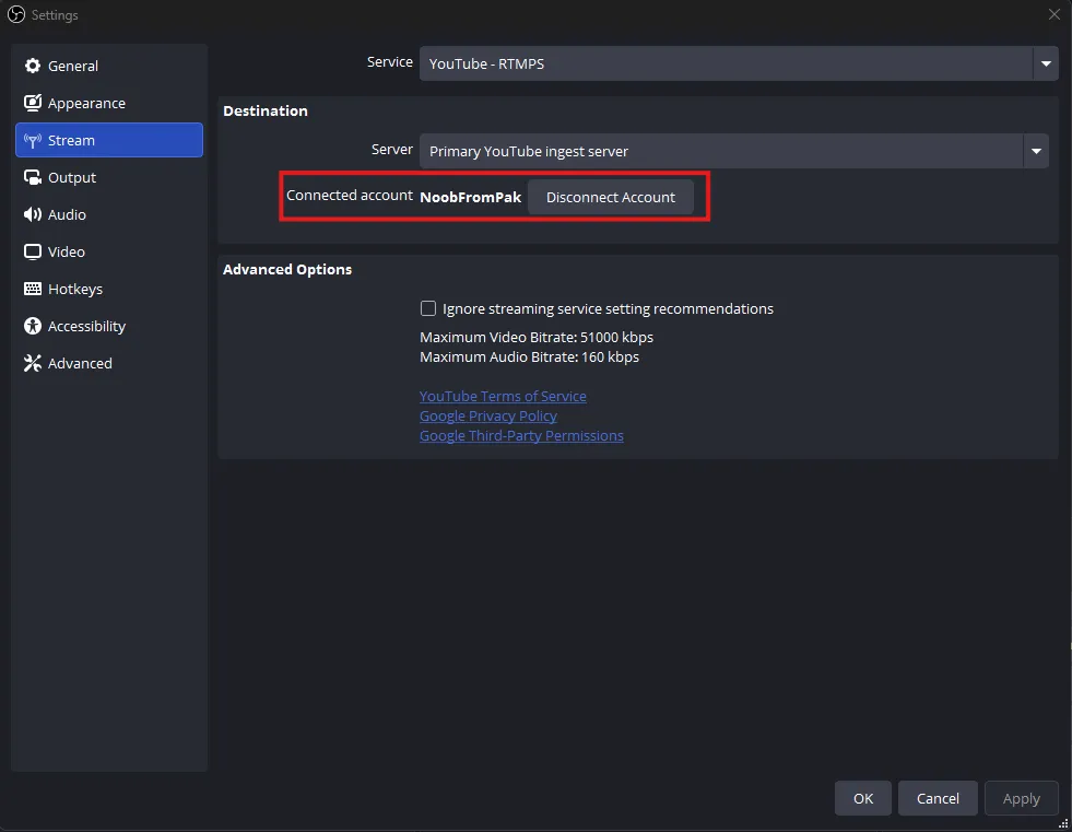 How to Stream on YouTube with OBS in 2026