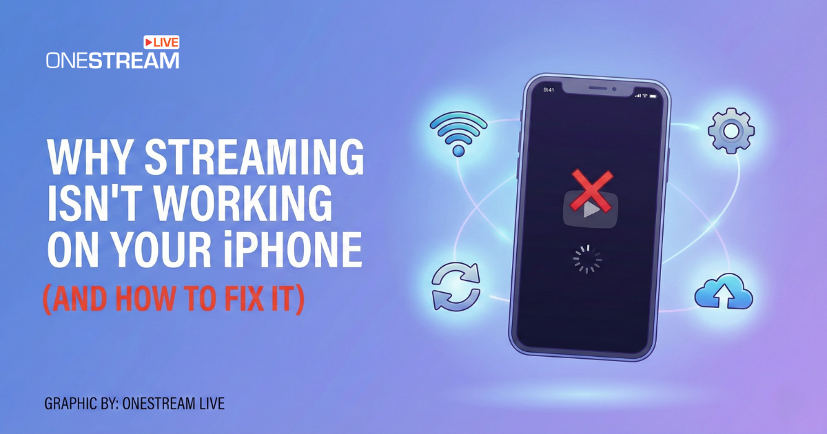 Streaming Not Working on iPhone? 5 Instant Fixes