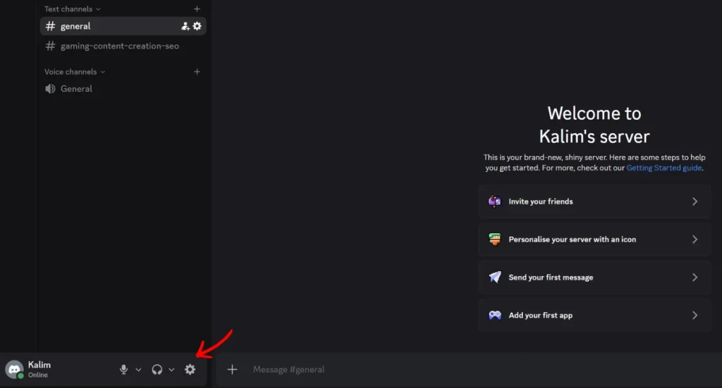 How to Turn on Discord Overlay Step 1