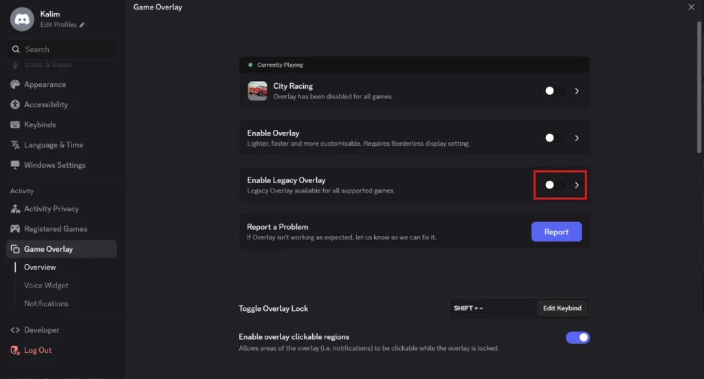 Step 5: Disable the Legacy Overlay Too