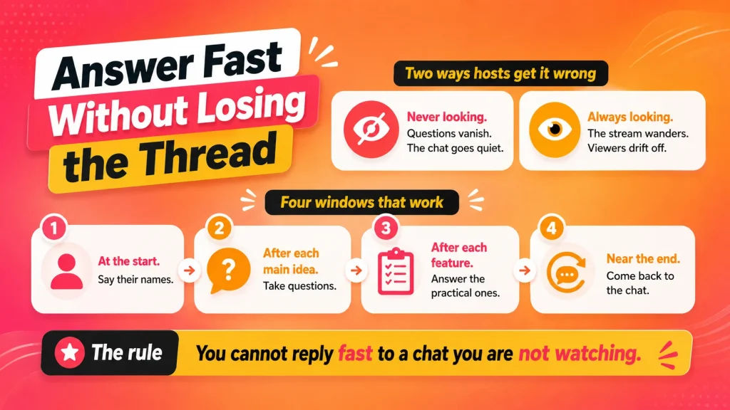How to Keep Instant Replies from Derailing Your Stream