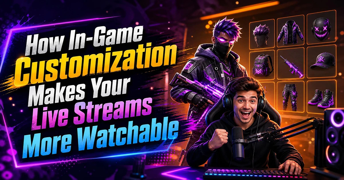 How In-Game Customization Makes Your Live Streams More Watchable