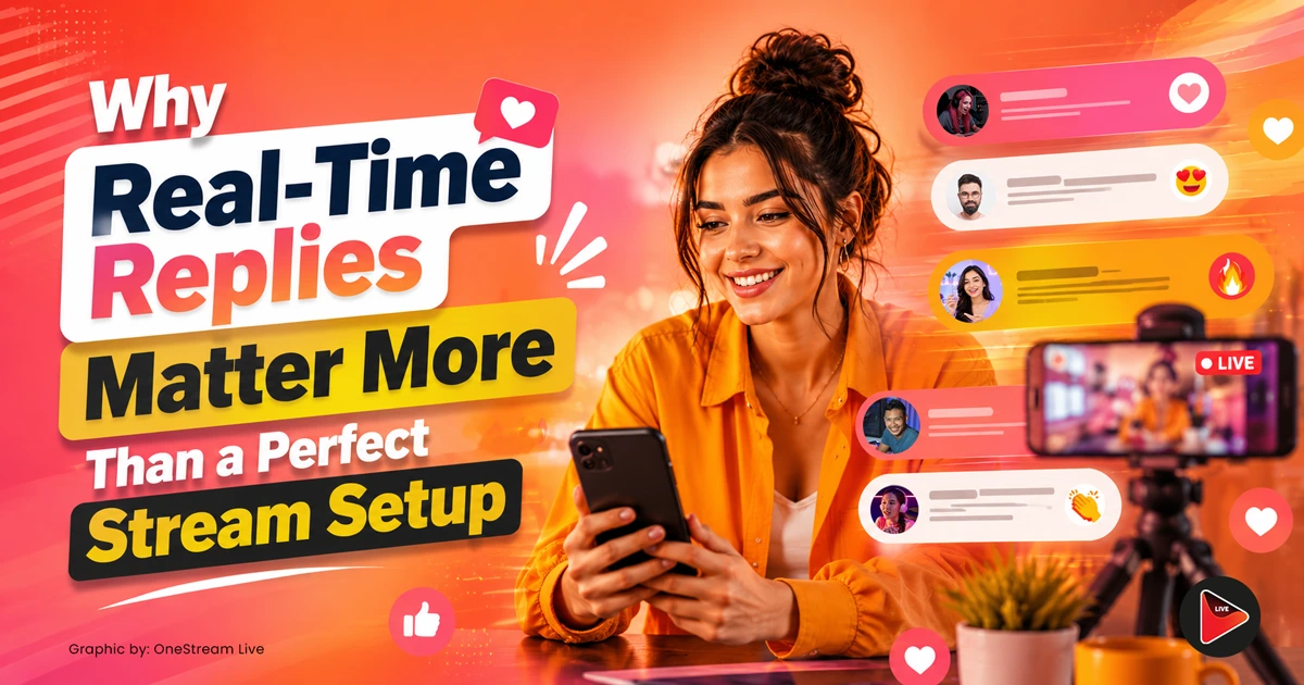 Why Instant Replies Beat a Perfect Live Stream Setup